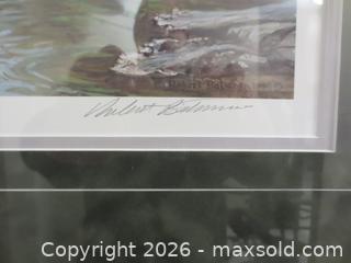 MaxSold Auction: "Morning Cove - Common Loon" Framed Limited Edition Print – Robert Bateman - Oshawa (Ontario, Canada) SELLER MANAGED Downsizing Online Auction - Centre Street South