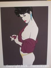 MaxSold Auction: Patrick Nagel Playboy Portfolio Unframed Limited Edition Serigraph Print - Oshawa (Ontario, Canada) SELLER MANAGED Downsizing Online Auction - Centre Street South