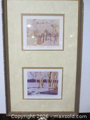 MaxSold Auction: "Snow in October" and "Birches" by Tom Thompson - Oshawa (Ontario, Canada) SELLER MANAGED Downsizing Online Auction - Centre Street South