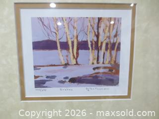 MaxSold Auction: "Snow in October" and "Birches" by Tom Thompson - Oshawa (Ontario, Canada) SELLER MANAGED Downsizing Online Auction - Centre Street South