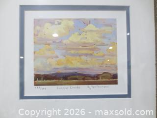 MaxSold Auction: "Summer Clouds" and "Bateaux" by Tom Thompson - Oshawa (Ontario, Canada) SELLER MANAGED Downsizing Online Auction - Centre Street South