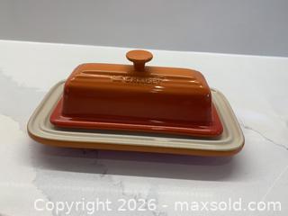 MaxSold Auction: Le Creuset butter dish - Richmond Hill (Ontario, Canada) SELLER MANAGED Downsizing Online Auction - Laverock Avenue