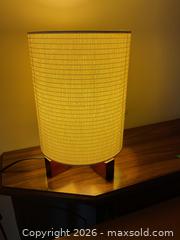 MaxSold Auction: Mid-Century Modern Table Lamp with Fabric Shade - Toronto (Ontario, Canada) PARTNER MANAGED Estate Sale Online Auction - Longbow Square