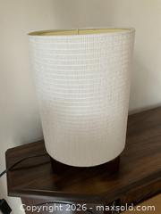 MaxSold Auction: Mid-Century Modern Table Lamp with Fabric Shade - Toronto (Ontario, Canada) PARTNER MANAGED Estate Sale Online Auction - Longbow Square