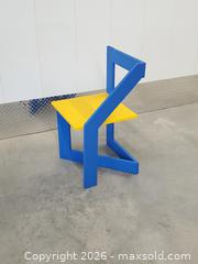 MaxSold Auction: Vintage De Stijl  Style Geometric Chair - Toronto (Ontario, Canada) PARTNER MANAGED Downsizing Online Auction - Esandar Drive (STORAGE)