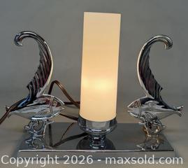 MaxSold Auction: Art Deco Fish Lamp in Working Condition  - Toronto (Ontario, Canada) PARTNER MANAGED Reseller Online Auction -  Queen Street West