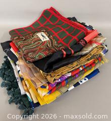 MaxSold Auction: Several Women Scarves Like Yves Saint Laurent, Max Mara Weekend & More (Barely Used) - Toronto (Ontario, Canada) PARTNER MANAGED Reseller Online Auction -  Queen Street West