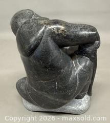 MaxSold Auction: Vintage Signed Hand Carved Canadian Inuit Soapstone Seal Hunter Sculpture - Toronto (Ontario, Canada) PARTNER MANAGED Reseller Online Auction -  Queen Street West