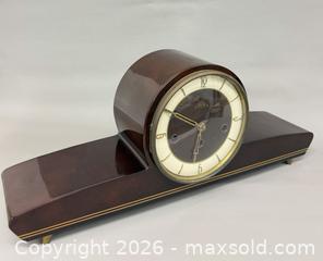 MaxSold Auction: Vintage Solar German Mantle Clock with Key - Toronto (Ontario, Canada) PARTNER MANAGED Reseller Online Auction -  Queen Street West