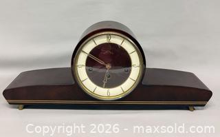 MaxSold Auction: Vintage Solar German Mantle Clock with Key - Toronto (Ontario, Canada) PARTNER MANAGED Reseller Online Auction -  Queen Street West