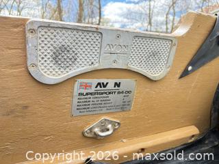 MaxSold Auction: Avon Supersport S4.00 Inflatable Boat - Elgin (Ontario, Canada) SELLER MANAGED Downsizing Online Auction - Main
