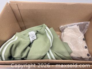 MaxSold Auction: reseller box of clothes  - Brampton (Ontario, Canada) PARTNER MANAGED Commercial Liquidation Online Auction - Rosedale Avenue West