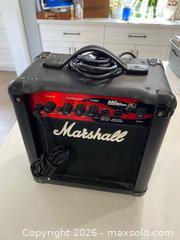 MaxSold Auction: Marshall MG10KK Kerry King Signature Edition  - Clarington (Ontario, Canada) SELLER MANAGED Downsizing Online Auction - Waverley Road