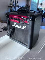 MaxSold Auction: Marshall MG10KK Kerry King Signature Edition  - Clarington (Ontario, Canada) SELLER MANAGED Downsizing Online Auction - Waverley Road