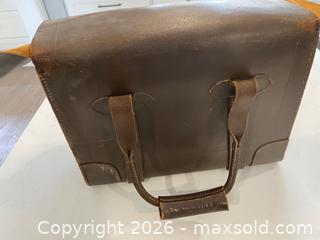 MaxSold Auction: Pilot bag U.S. Government-issue leather briefcase - Clarington (Ontario, Canada) SELLER MANAGED Downsizing Online Auction - Waverley Road