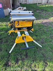 MaxSold Auction: This DEWALT 10-inch Compact Jobsite Table Saw (Model DW745) - Clarington (Ontario, Canada) SELLER MANAGED Downsizing Online Auction - Waverley Road