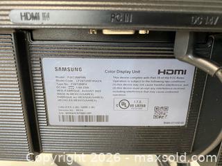 MaxSold Auction: This Samsung 24-inch T35F LED monitor  - Clarington (Ontario, Canada) SELLER MANAGED Downsizing Online Auction - Waverley Road