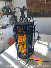 MaxSold Auction: vintage Spanish Revival lantern - Clarington (Ontario, Canada) SELLER MANAGED Downsizing Online Auction - Waverley Road