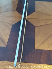 MaxSold Auction: 10K Yellow Gold Cuban Chain Necklace, 20 inches - like new - Brampton (Ontario, Canada) SELLER MANAGED Charity/Fundraising Online Auction -  Pine Ridge Lane