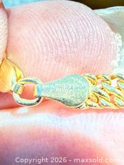 MaxSold Auction: 10K Yellow Gold Cuban Chain Necklace, 20 inches - like new - Brampton (Ontario, Canada) SELLER MANAGED Charity/Fundraising Online Auction -  Pine Ridge Lane