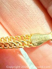 MaxSold Auction: 10K Yellow Gold Cuban Chain Necklace, 20 inches - like new - Brampton (Ontario, Canada) SELLER MANAGED Charity/Fundraising Online Auction -  Pine Ridge Lane