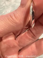 MaxSold Auction: 14K White Gold Medium Hoop Earrings - Brampton (Ontario, Canada) SELLER MANAGED Charity/Fundraising Online Auction -  Pine Ridge Lane