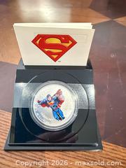 MaxSold Auction: 2013 Canada 15 Dollar .999 Silver Superman 34mm Coin - Brampton (Ontario, Canada) SELLER MANAGED Charity/Fundraising Online Auction -  Pine Ridge Lane