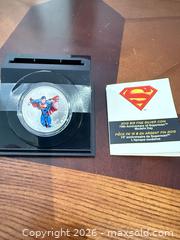 MaxSold Auction: 2013 Canada $15 Fine Silver Superman 75th Anniversary Coin - Brampton (Ontario, Canada) SELLER MANAGED Charity/Fundraising Online Auction -  Pine Ridge Lane