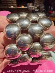 MaxSold Auction: Sterling Silver Wide Domed Bangle Bracelet, Made in Israel - Brampton (Ontario, Canada) SELLER MANAGED Charity/Fundraising Online Auction -  Pine Ridge Lane