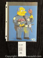 MaxSold Auction: HANK AZARIA AUTOGRAPHED "POLICE CHIEF WIGGINS" SIMPSONS 8X10 PHOTO W/COA - Vancouver (British Columbia, Canada) SELLER MANAGED Reseller Online Auction - West Broadway