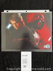 MaxSold Auction: HAYDEN CHRISTENSEN AUTOGRAPHED "ANAKIN SKYWLAKER" STAR WARS 8X10 PHOTO W/COA - Vancouver (British Columbia, Canada) SELLER MANAGED Reseller Online Auction - West Broadway