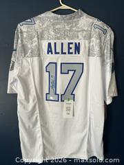 MaxSold Auction: JOSH ALLEN AUTOGRAPHED BUFFALO BILLS AUTOGRAPHED JERSEY W/COA - Vancouver (British Columbia, Canada) SELLER MANAGED Reseller Online Auction - West Broadway