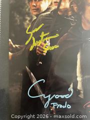 MaxSold Auction: LORD OF THE RINGS AUTOGRAPHED 8X10 W/COA - Vancouver (British Columbia, Canada) SELLER MANAGED Reseller Online Auction - West Broadway