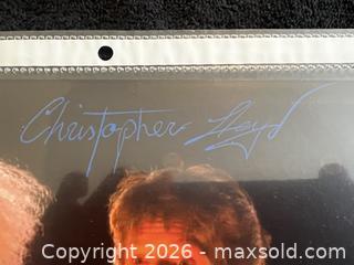 MaxSold Auction: MICHAEL J. FOX & CHRISTOPHER LLOYD AUTOGRAPHED 8X10 PHOTO W/COA - Vancouver (British Columbia, Canada) SELLER MANAGED Reseller Online Auction - West Broadway