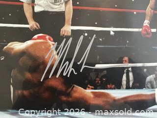 MaxSold Auction: MIKE TYSON AUTOGRAPHED 8X10 PHOTO W/COA - Vancouver (British Columbia, Canada) SELLER MANAGED Reseller Online Auction - West Broadway