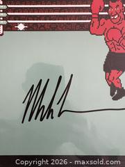 MaxSold Auction: MIKE TYSON AUTOGRAPHED "PUNCH OUT" 8X10 PHOTO W/COA - Vancouver (British Columbia, Canada) SELLER MANAGED Reseller Online Auction - West Broadway