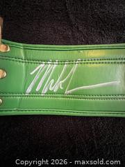 MaxSold Auction: MIKE TYSON AUTOGRAPHED WBC CHAMPIONSHIP BELT W/COA - Vancouver (British Columbia, Canada) SELLER MANAGED Reseller Online Auction - West Broadway