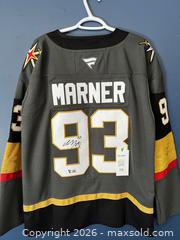 MaxSold Auction: MITCH MARNER AUTOGRAPHED LAS VEGAS KNIGHTS JERSEY W/COA - Vancouver (British Columbia, Canada) SELLER MANAGED Reseller Online Auction - West Broadway