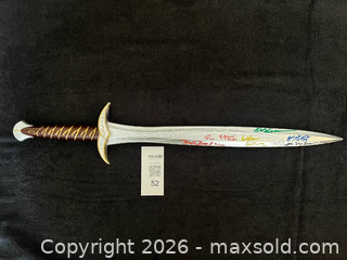 MaxSold Auction: MULTIPLE LORD OF THE RINGS AUTOGRAPHED "SWORD" W/COA - Vancouver (British Columbia, Canada) SELLER MANAGED Reseller Online Auction - West Broadway