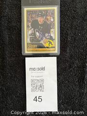 MaxSold Auction: SIDNEY CROSBY AUTOGRAPHED HOCKEY CARD - Vancouver (British Columbia, Canada) SELLER MANAGED Reseller Online Auction - West Broadway