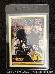 MaxSold Auction: SIDNEY CROSBY AUTOGRAPHED HOCKEY CARD - Vancouver (British Columbia, Canada) SELLER MANAGED Reseller Online Auction - West Broadway
