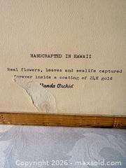 MaxSold Auction: Handcrafted Hawaiian Pressed Orchid with 24K Gold Leaf in Wood Frame - San Jose (California, USA) SELLER MANAGED Estate Sale Online Auction - Union Avenue