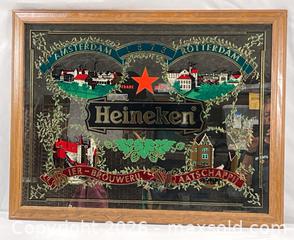 MaxSold Auction: Heineken Beer Bar Mirror - Campbell (California, USA) PARTNER MANAGED Estate Sale Online Auction - Dell Avenue