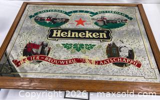MaxSold Auction: Heineken Beer Bar Mirror - Campbell (California, USA) PARTNER MANAGED Estate Sale Online Auction - Dell Avenue
