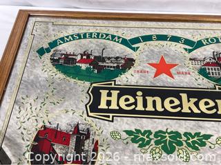 MaxSold Auction: Heineken Beer Bar Mirror - Campbell (California, USA) PARTNER MANAGED Estate Sale Online Auction - Dell Avenue