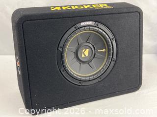 MaxSold Auction: Kicker CompC Auto Subwoofer - Campbell (California, USA) PARTNER MANAGED Estate Sale Online Auction - Dell Avenue