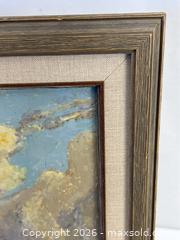 MaxSold Auction: MCM Original Painting of a Rowboat - Campbell (California, USA) PARTNER MANAGED Estate Sale Online Auction - Dell Avenue
