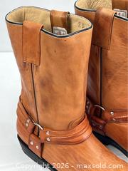 MaxSold Auction: NOS El Paisano Red-Brown Western Boots - Campbell (California, USA) PARTNER MANAGED Estate Sale Online Auction - Dell Avenue