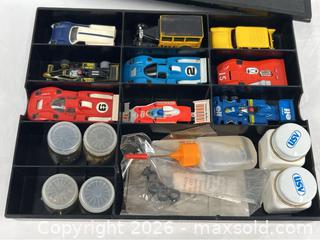 MaxSold Auction: Vintage Aurora AFX “Pit Kit” with Slot Cars - Campbell (California, USA) PARTNER MANAGED Estate Sale Online Auction - Dell Avenue