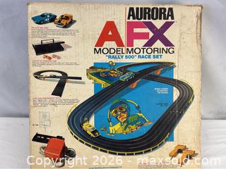 MaxSold Auction: Vintage Aurora AFX Slot Car Race Set - Campbell (California, USA) PARTNER MANAGED Estate Sale Online Auction - Dell Avenue